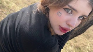 Athletic Nymphomaniac Fucked An Exhibitionist In The Forest