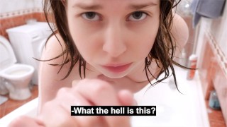 I found out that my roommate likes to peek at me in the shower!