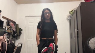 SHE COMES TO COLLECT MY RENT AND LEAVES FULL OF MILK