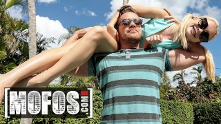 Mofos - Blonde Braceface Anastasia Knight Begs Kyle Maso To Fuck Her With His Big Dick