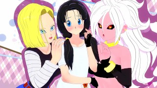 DRAGON BALL SUPER ANIME HENTAI 3D COMPILATION (Videl, Android 18, Android 21)